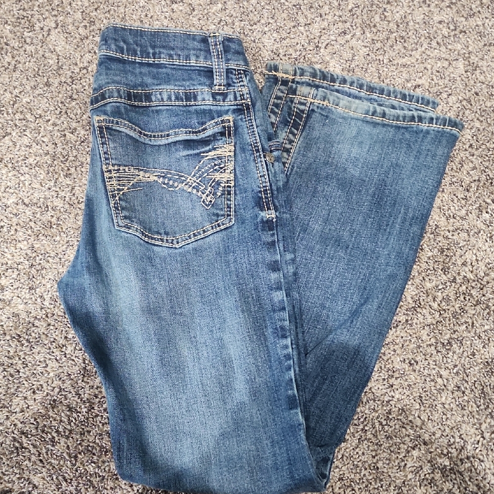 Wrangler Boy's Blue Boot Cut Jeans
